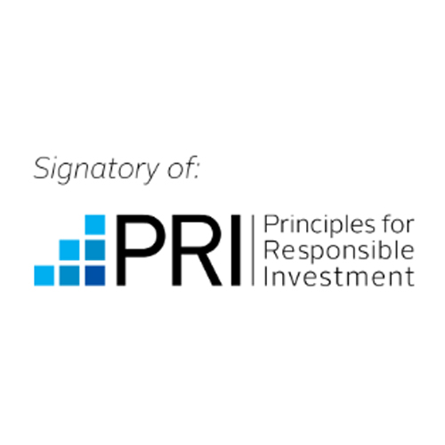 logo do PRI - Principles for Responsible Investment