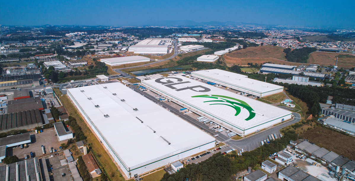 imagem aérea do galpão GLP Guarulhos I